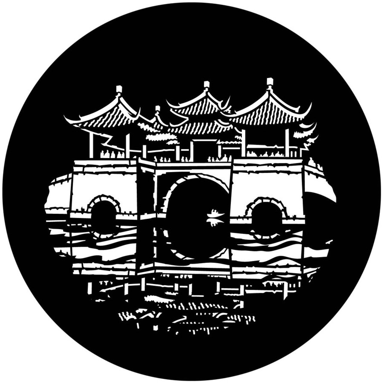 Apollo (1213) Asian East Bridge Steel Gobo