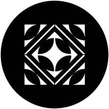 Apollo (1312) Tiling Rose Steel Gobo