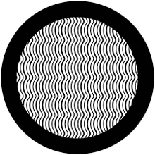 Apollo (1314) Wavy Lines Steel Gobo