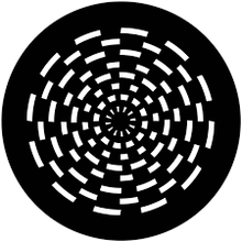 Apollo (1316) Vortex Checkerboard Steel Gobo