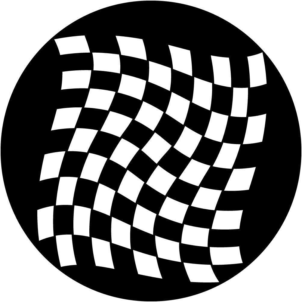 Apollo (1318) Waving Checkerboard Steel Gobo