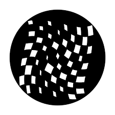 Apollo (1320) Twisting Checkerboard Steel Gobo