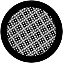 Apollo (1323) Textured Fabric Steel Gobo