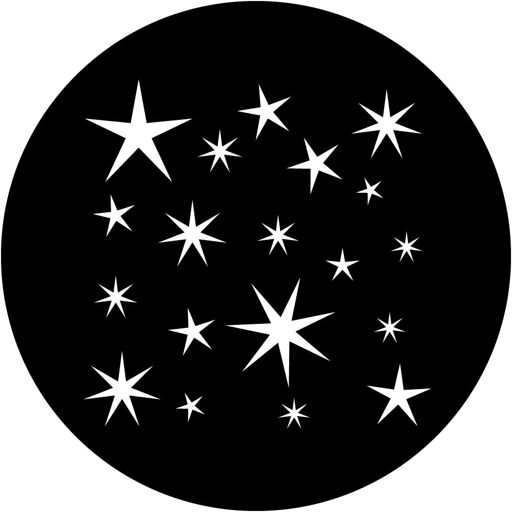Apollo (1325) Tiling Star Cluster Steel Gobo