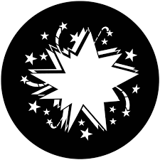 Apollo (2002) Starburst Paper Steel Gobo