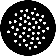 Apollo (2041) Dots Scattered Steel Gobo