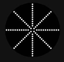 Apollo (2062) Dotted Star Steel Gobo