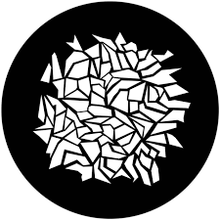 Apollo (2064) Crackling Rose Steel Gobo