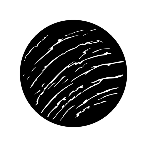 Apollo (2073) Scratch Strokes Steel Gobo