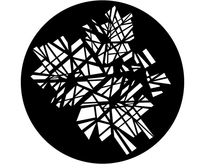 Apollo (2075) Shattered Window Steel Gobo