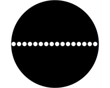 Apollo (2090) Dots in Line Steel Gobo