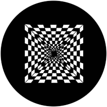 Apollo (2093) Crazy Checkerboard Steel Gobo