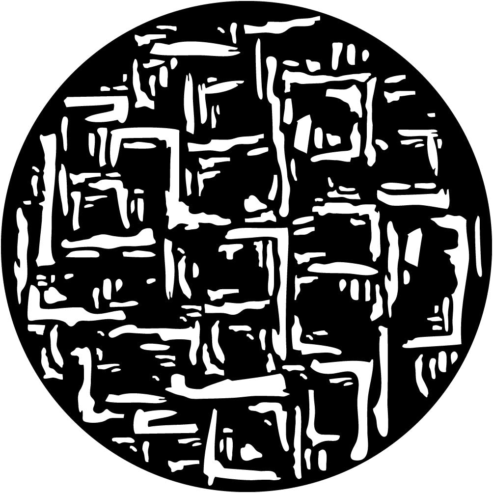 Apollo (2095) Glass Blocks Steel Gobo