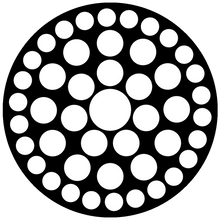 Apollo (2111) Dots Pattern Round Steel Gobo