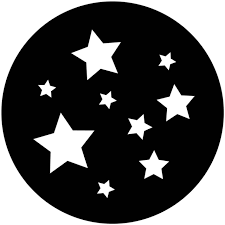 Apollo (2128) Show Stars Steel Gobo