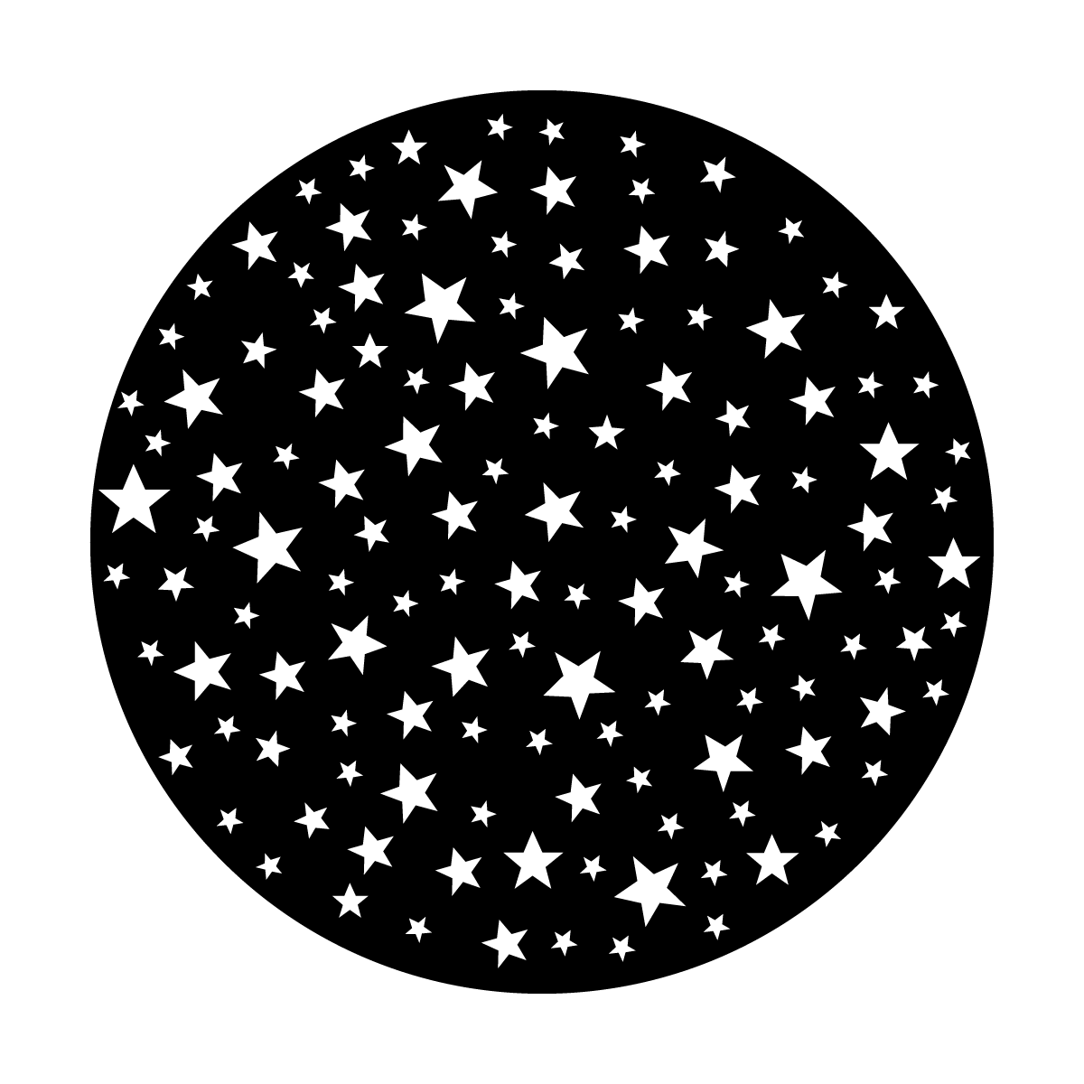 Apollo (2137) Star Field Steel Gobo