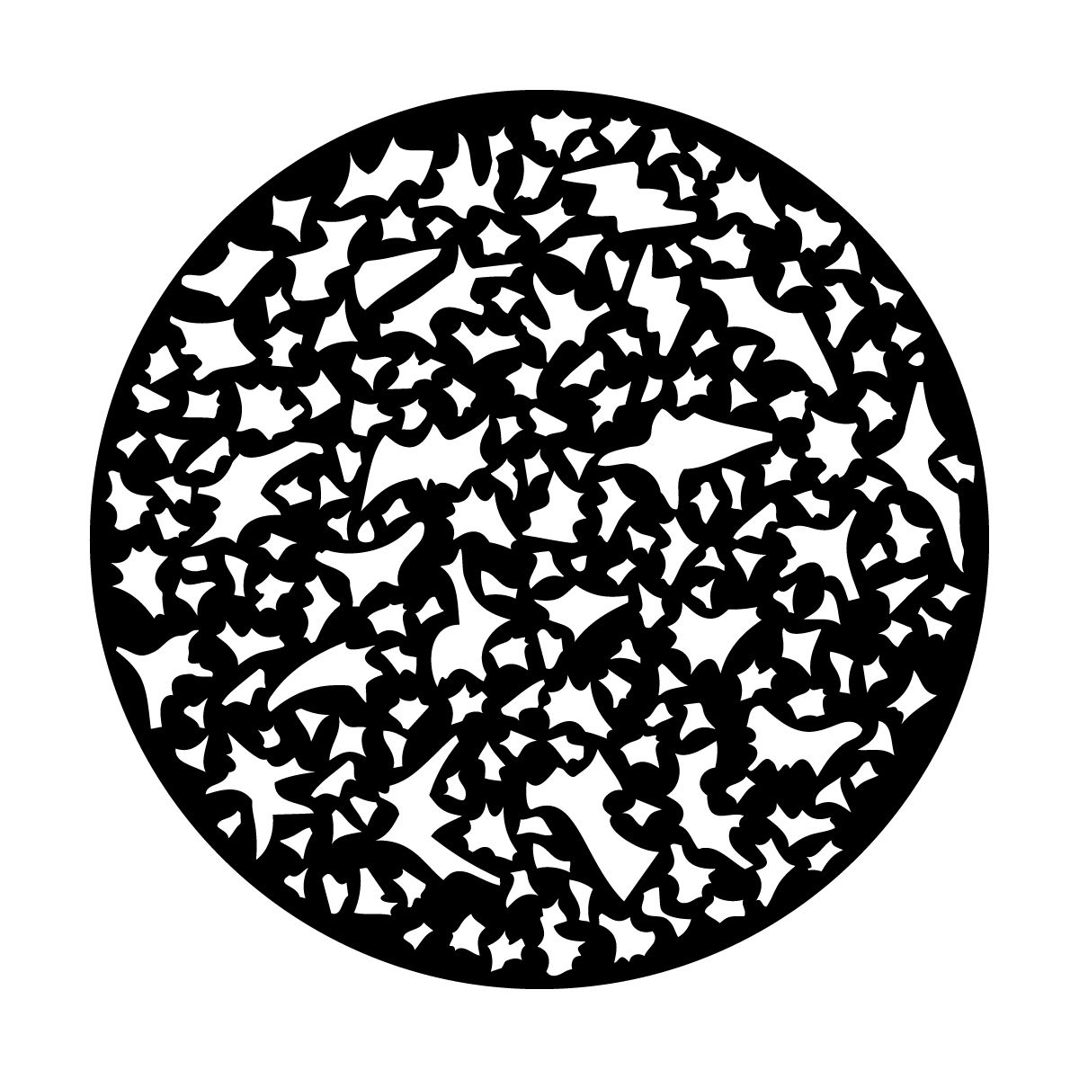 Apollo (2157) Shattered Fragments Steel Gobo