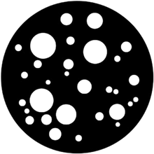 Apollo (2158) Aimless Dots Steel Gobo