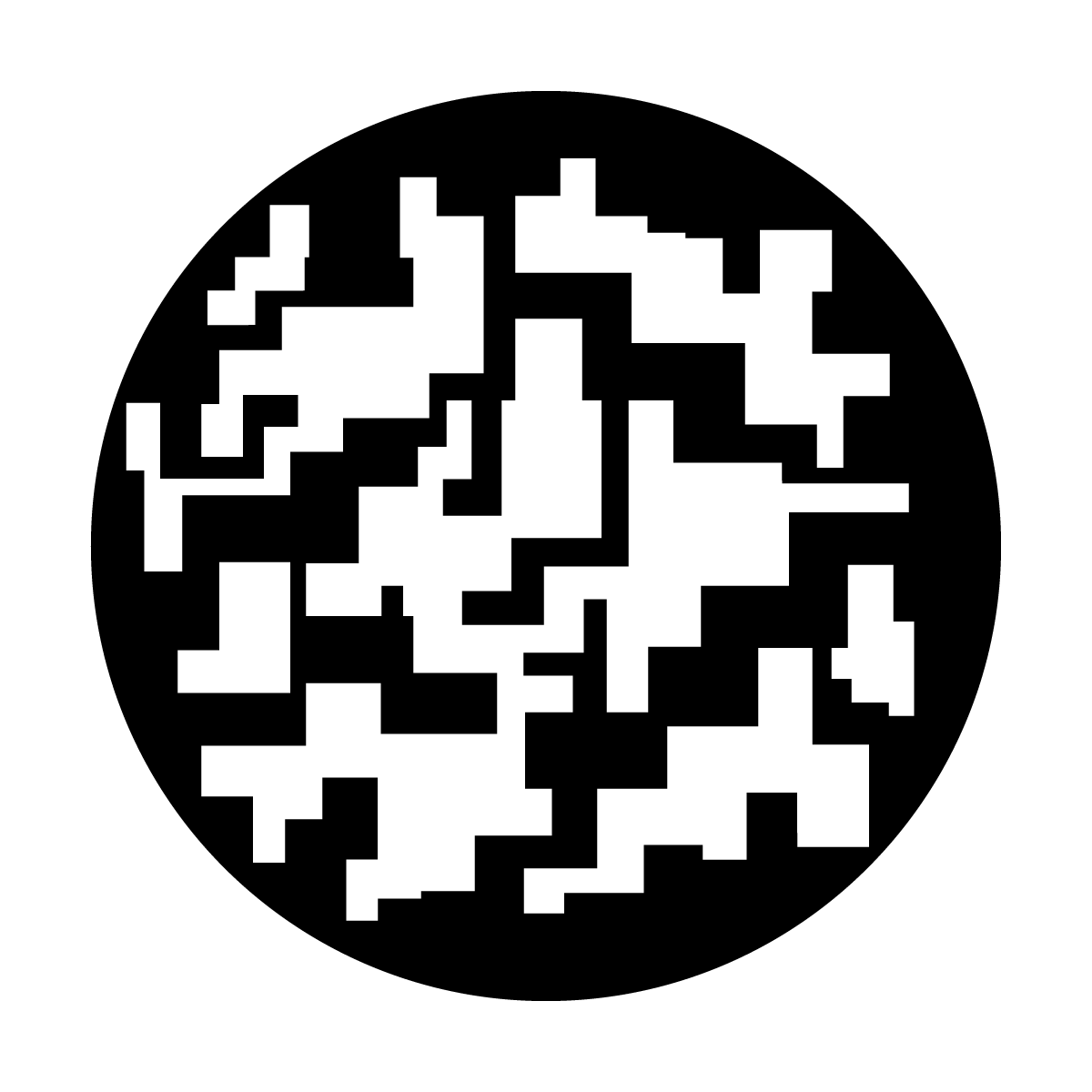 Apollo (2185) Digital Maze Steel Gobo