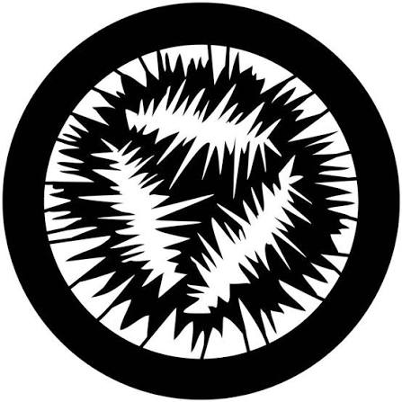 Apollo (2194) Breakup Fuzzy Steel Gobo