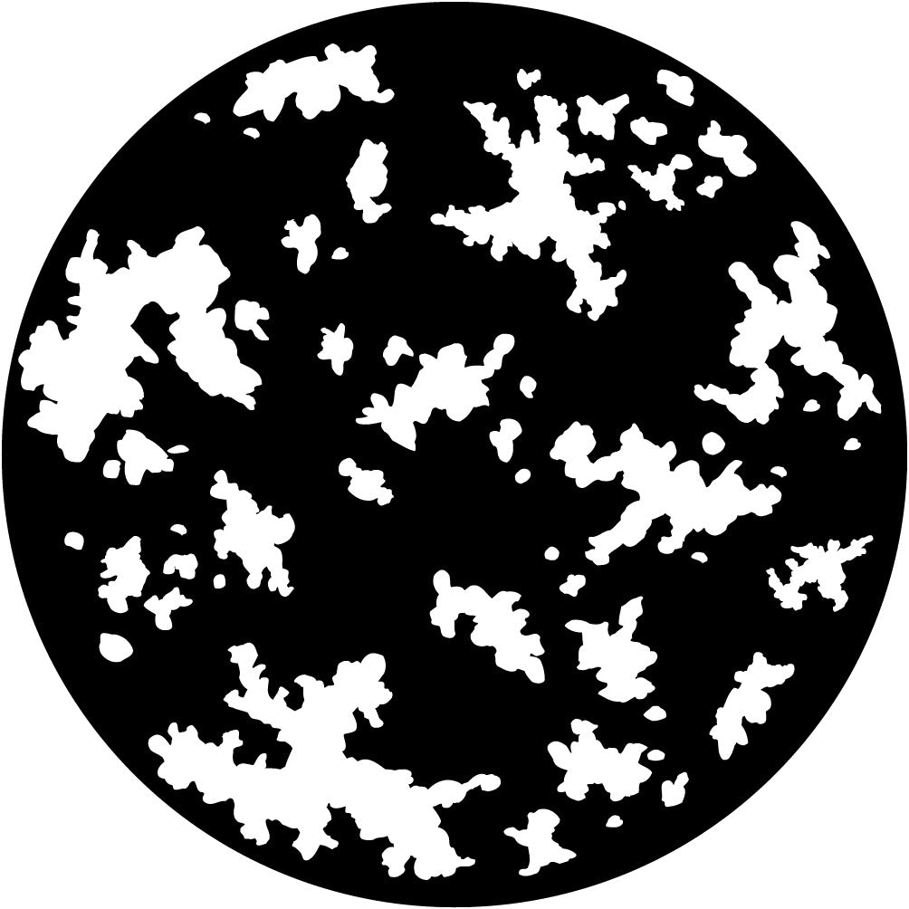 Apollo (2198) Breakup Dust Light Steel Gobo
