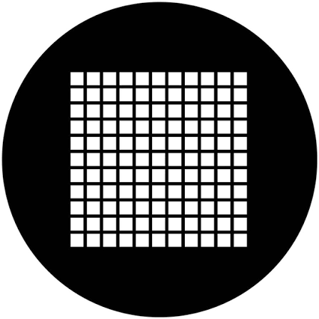 Apollo (2215) Squares in a Box Steel Gobo