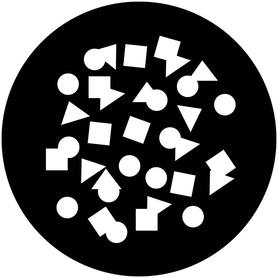 Apollo (2227) Breakup Confetti Steel Gobo