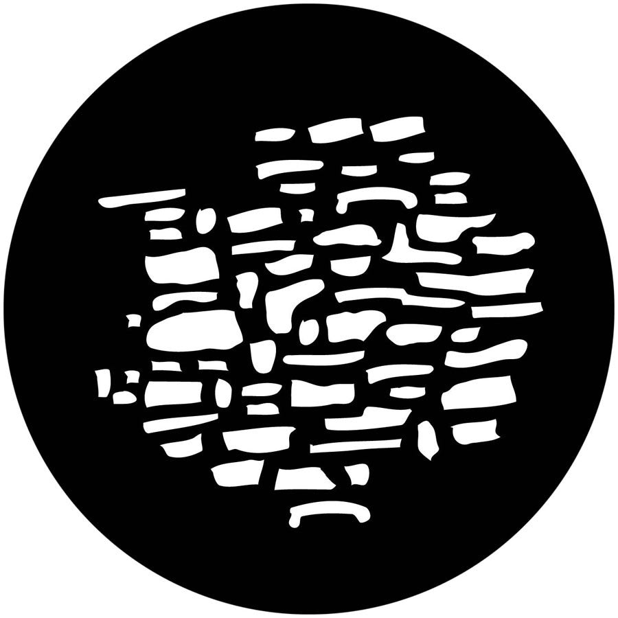 Apollo (2247) Cobblestone Steel Gobo