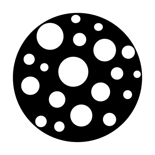 Apollo (2270) Dots Extra Large Steel Gobo