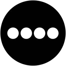 Apollo (2291) Dots Four In A Line Steel Gobo