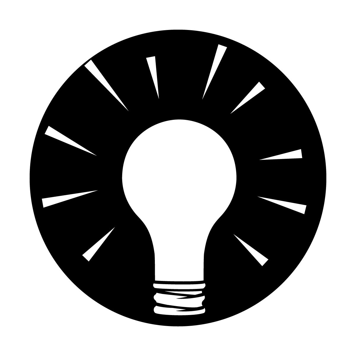 Apollo (2295) Light Bulb Steel Gobo