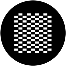 Apollo (2328) Simple Checkerboard Steel Gobo