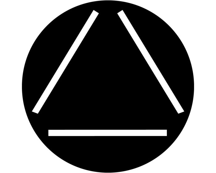 Apollo (2336) Hollow Triangle Steel Gobo