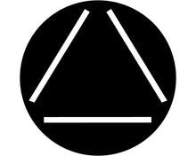 Apollo (2336) Hollow Triangle Steel Gobo