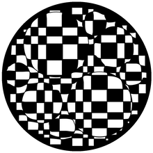 Apollo (2341) Checkerboard Bubbles Steel Gobo