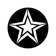 Apollo (2410) Star with Outline Steel Gobo