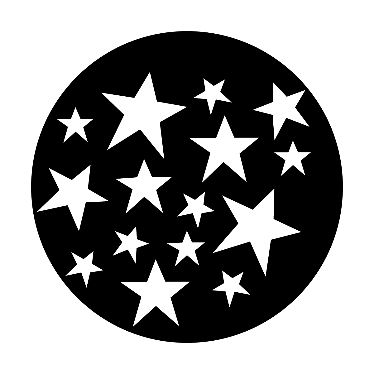 Apollo (2420) Star Group Steel Gobo