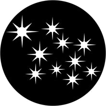 Apollo (2422) Solar Stars Steel Gobo