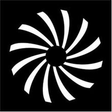Apollo (2441) Swirl Dandelion Steel Gobo