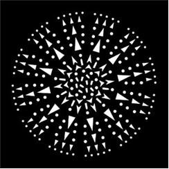 Apollo (2454) Aztec Lace Steel Gobo