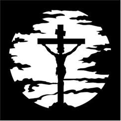 Apollo (2457) Sky with Crucifix Steel Gobo