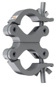 (5025) Truss Pro Swivel Narrow Double Cheeseboro Silver