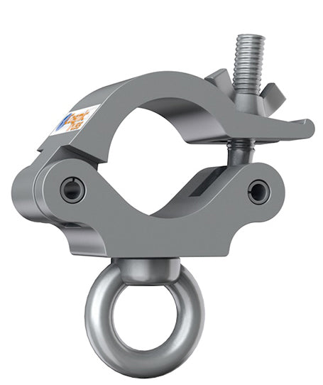 (5033) Truss Half Pro Clamp with Eye Silver