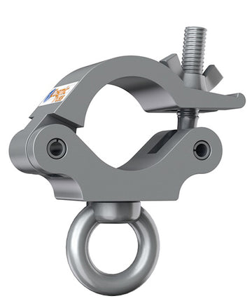 (5033) Truss Half Pro Clamp with Eye Silver