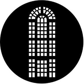 Rosco 77141 Jacobean Window Steel Gobo