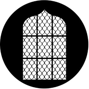 Rosco 77337 Eastern Window Steel Gobo