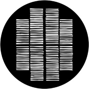 Rosco 77701 Shutters Window Steel Gobo