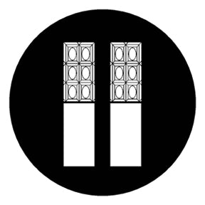 Rosco 78495 Decorative Panes Steel Gobo