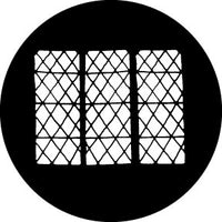 Rosco 78625 Drawn Lattice Steel Gobo