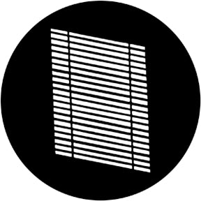 Rosco 79014 Distorted Louvre Steel Gobo